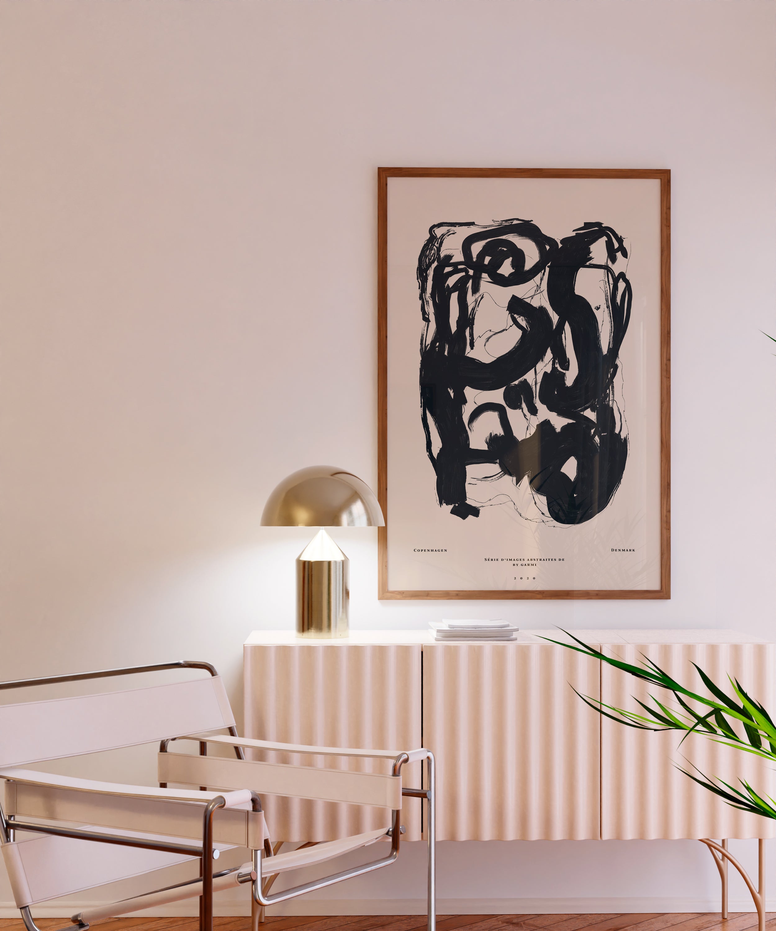 By Garmi Etude 13 plakat, beige - 50x70 cm
